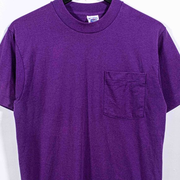 BVD Blank Selvedge Pocket T-Shirt Made in USA Medium VTG 90s Streetwear - Picture 3 of 5
